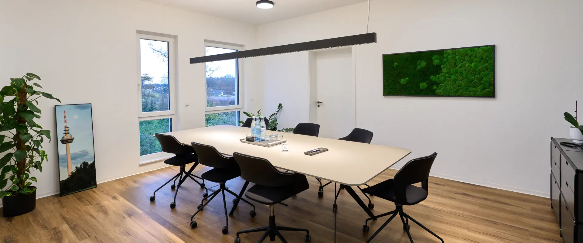 Der Besprechungsraum des Notariats.