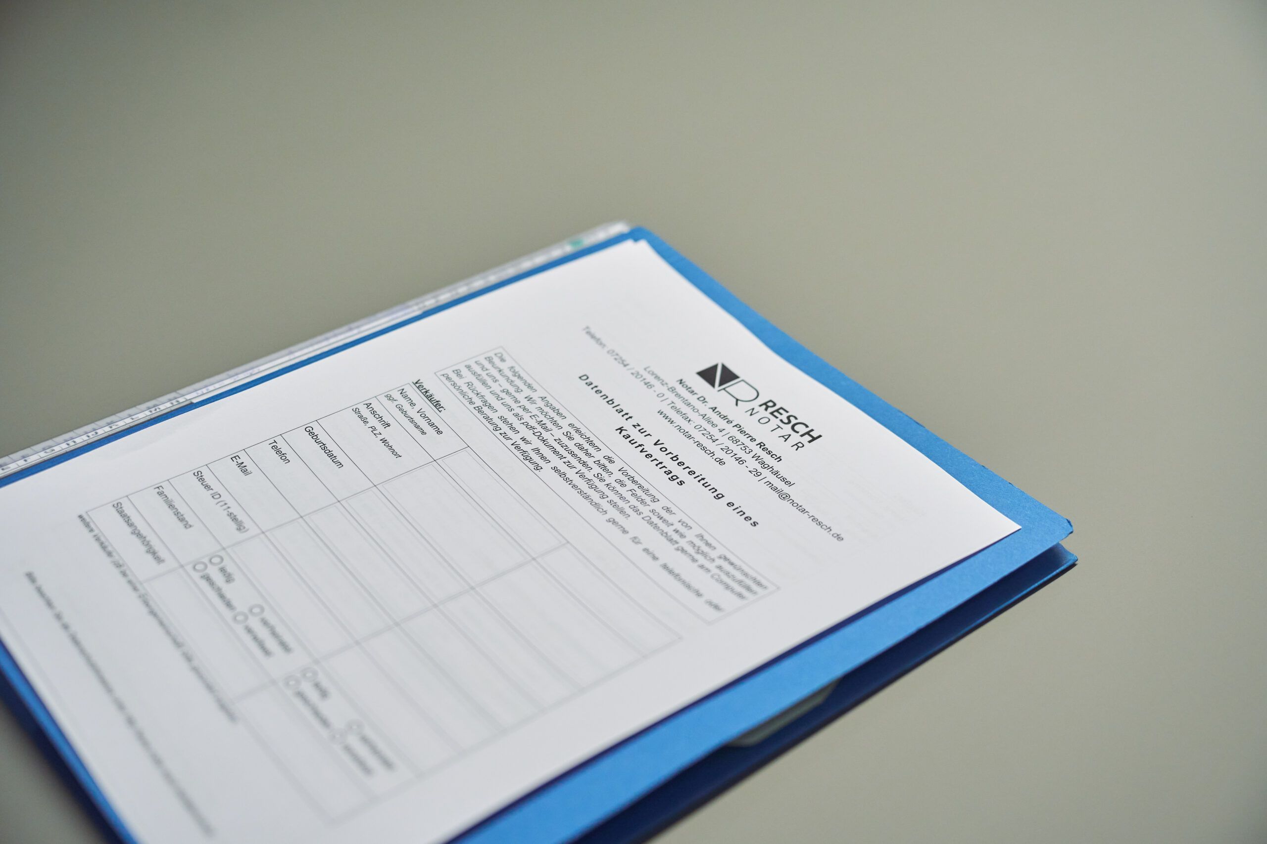 Ein Beispiel Bild für ein Datenblatt